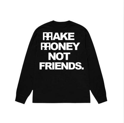 Longsleeve MAKE MONEY NOIR