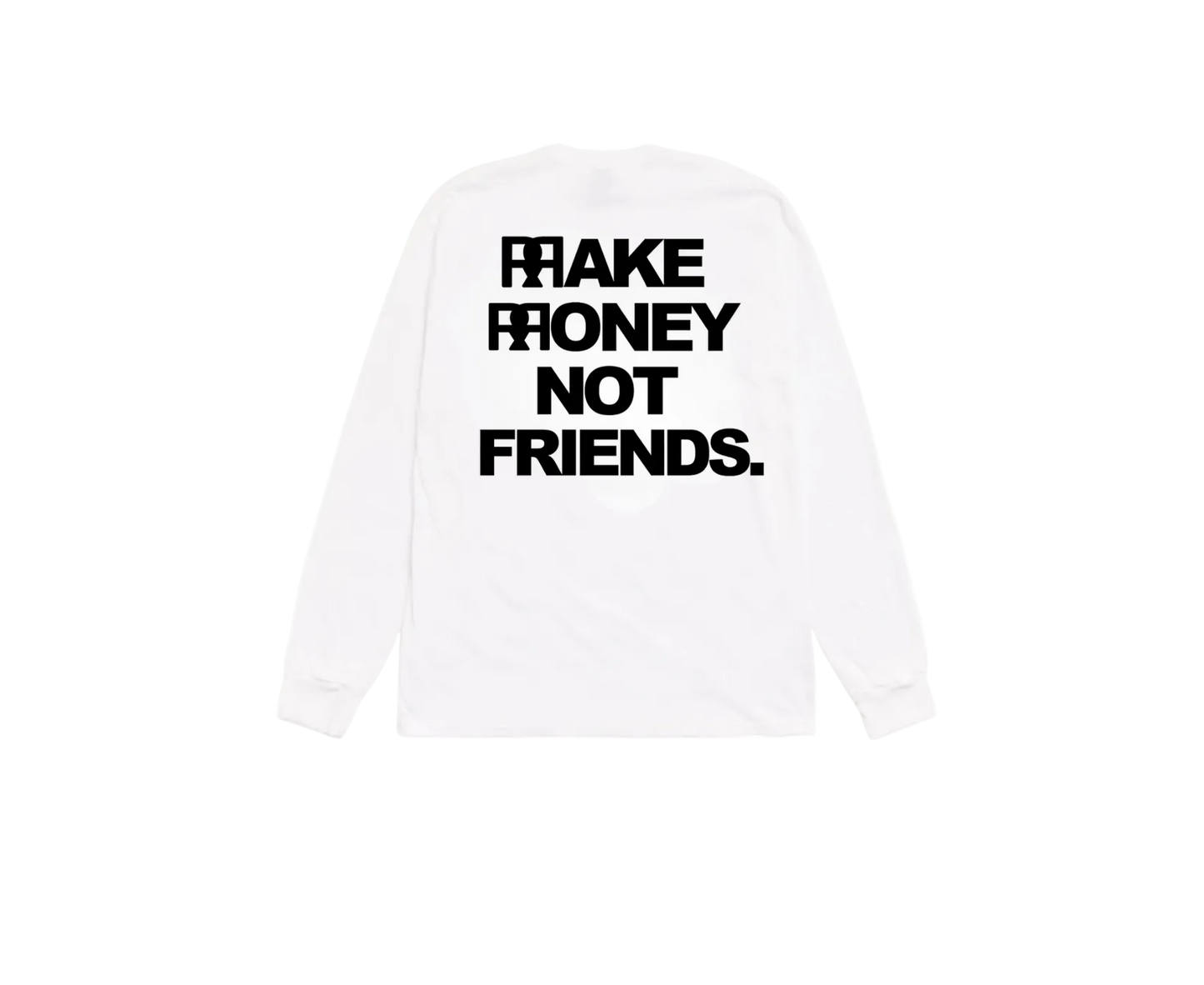 Longsleeve MAKE MONEY BLANC